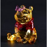Swarovski Disney, Winnie the Pooh with butterfly, Year of release 2018, 5282928. Includes original b