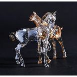 Swarovski, Foals, Year of issue 2012,1121627. Includes original box.
11,9 x 9,2 cm.