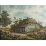 S. van Meyl, 20th century, Farmhouse, signed (bottom left), oil on canvas.
70 x 90 cm.