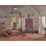 Henri Joseph Pauwels (1903 - 1983), Interior house, signed (bottom right), oil on canvas,
50 x 66 cm