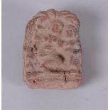 A stone amulet depicting two figures. Found near Al Ain in the 1990s. India?
7 x 5 cm.