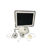 Apple Imac G4, including boxes and mouse. Not tested, including plug.
