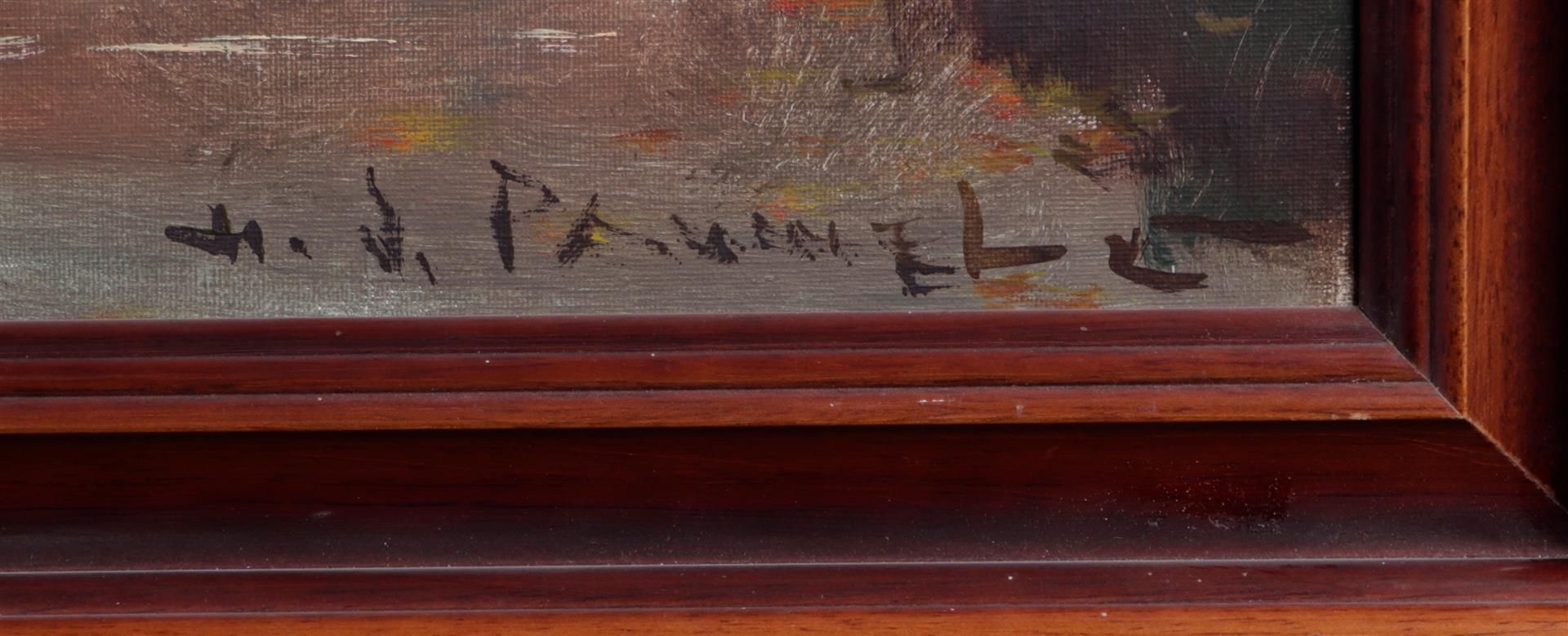 Henri Joseph Pauwels (1903 - 1983), Forrest lane, signed (lower right), oil on canvas,
65 x 85 cm. - Image 3 of 4