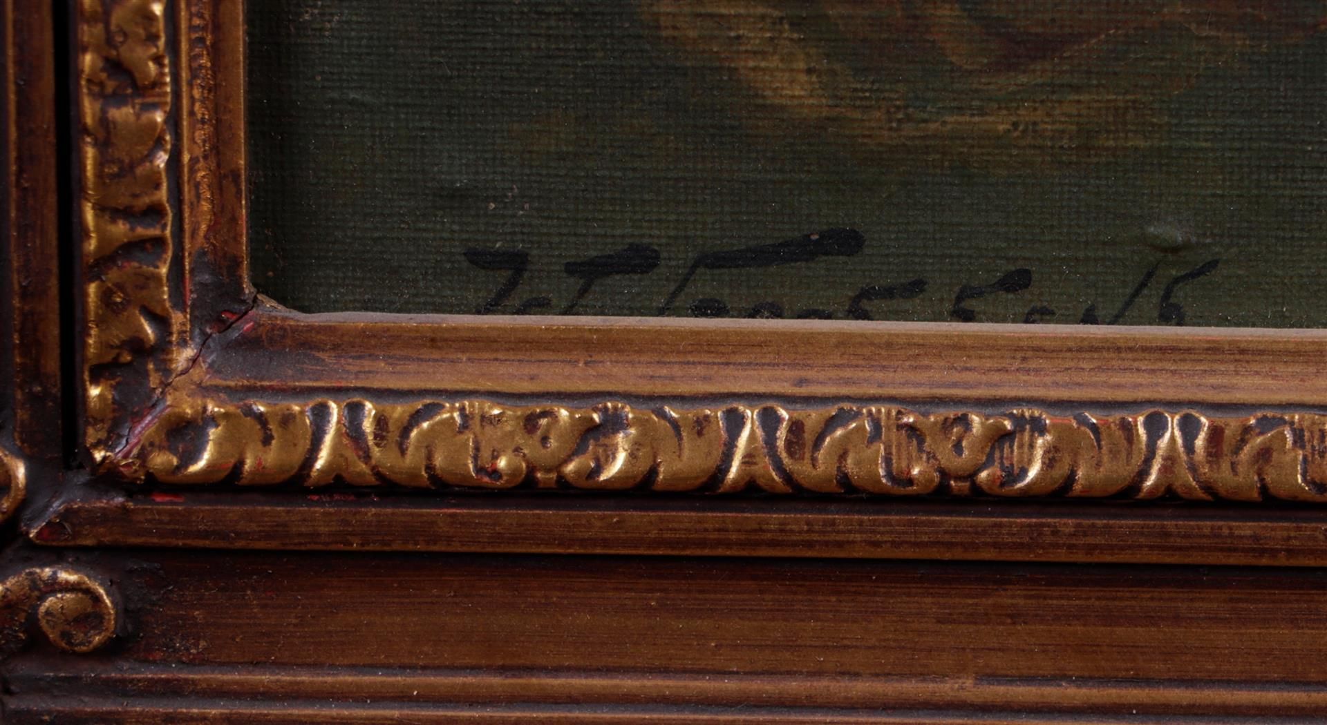 Dutch School, first quarter 20th century, Still life of peonies in a pot, unclearly signed (bottom l - Bild 3 aus 4