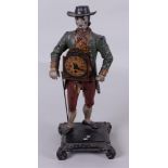 A clock man, Black Forest, first half of the 20th century.
H.: 42 cm.