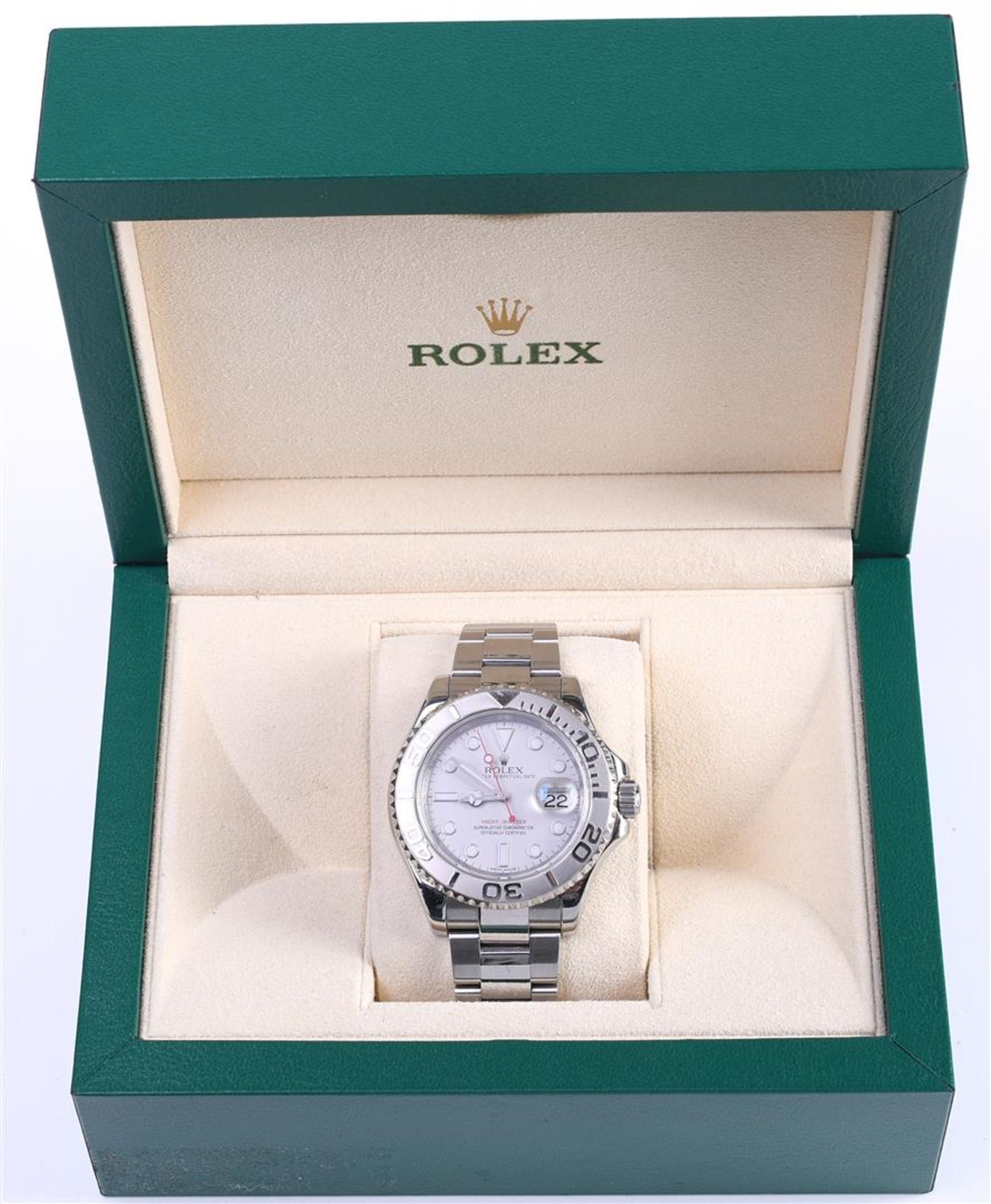 Rolex - Yacht-Master - 168622 - Unisex - 2000-2010. 40 MM.
Including box and papers. 
Runs properly. - Image 7 of 7