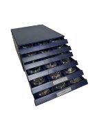 A collection of 72 Silver proof coins from various European countries.