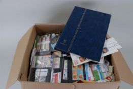 A large collection of various stamps. Must be seen.