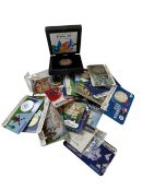 A collection of 20x 5 euro coin cards.