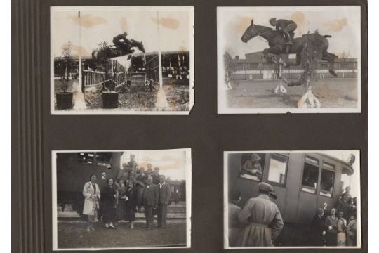 Polish Pre WW2 Photographic Album of an Officer from the 15th Poznań Uhlan Regiment - Image 17 of 18