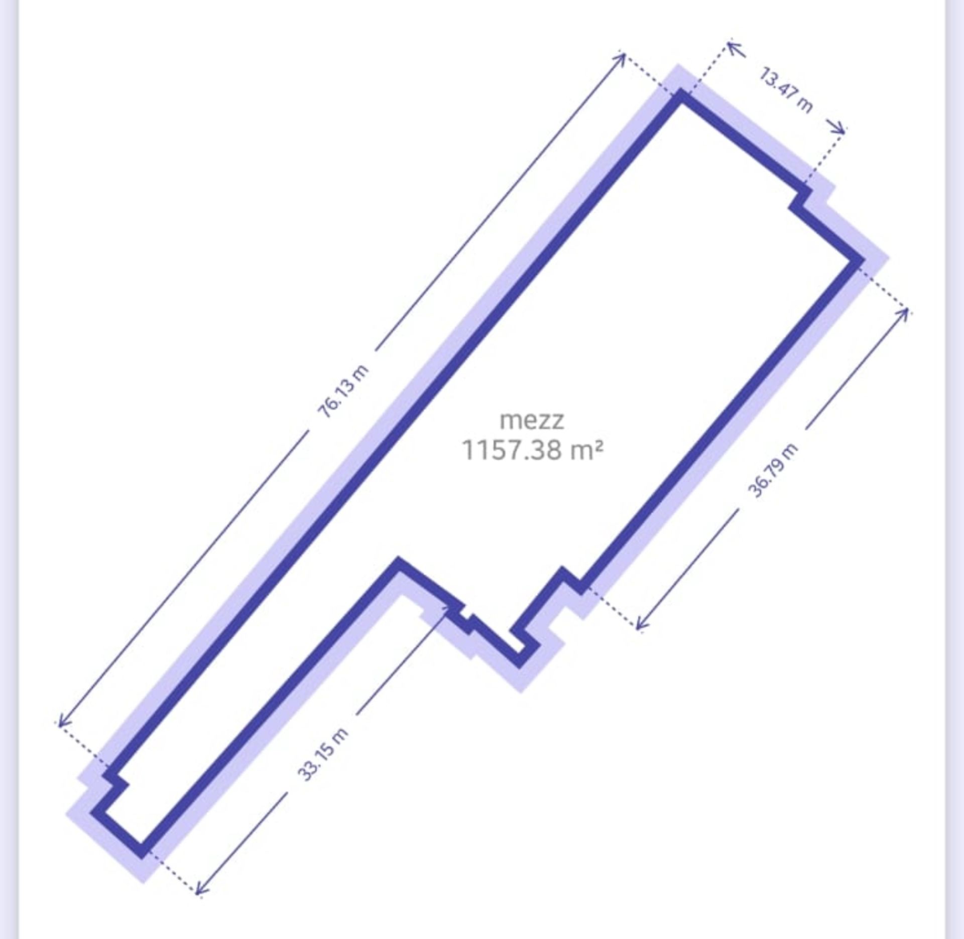 Mezzanine Floor - 1150m2 - with 2 x Staircases & Handrail - Image 2 of 5