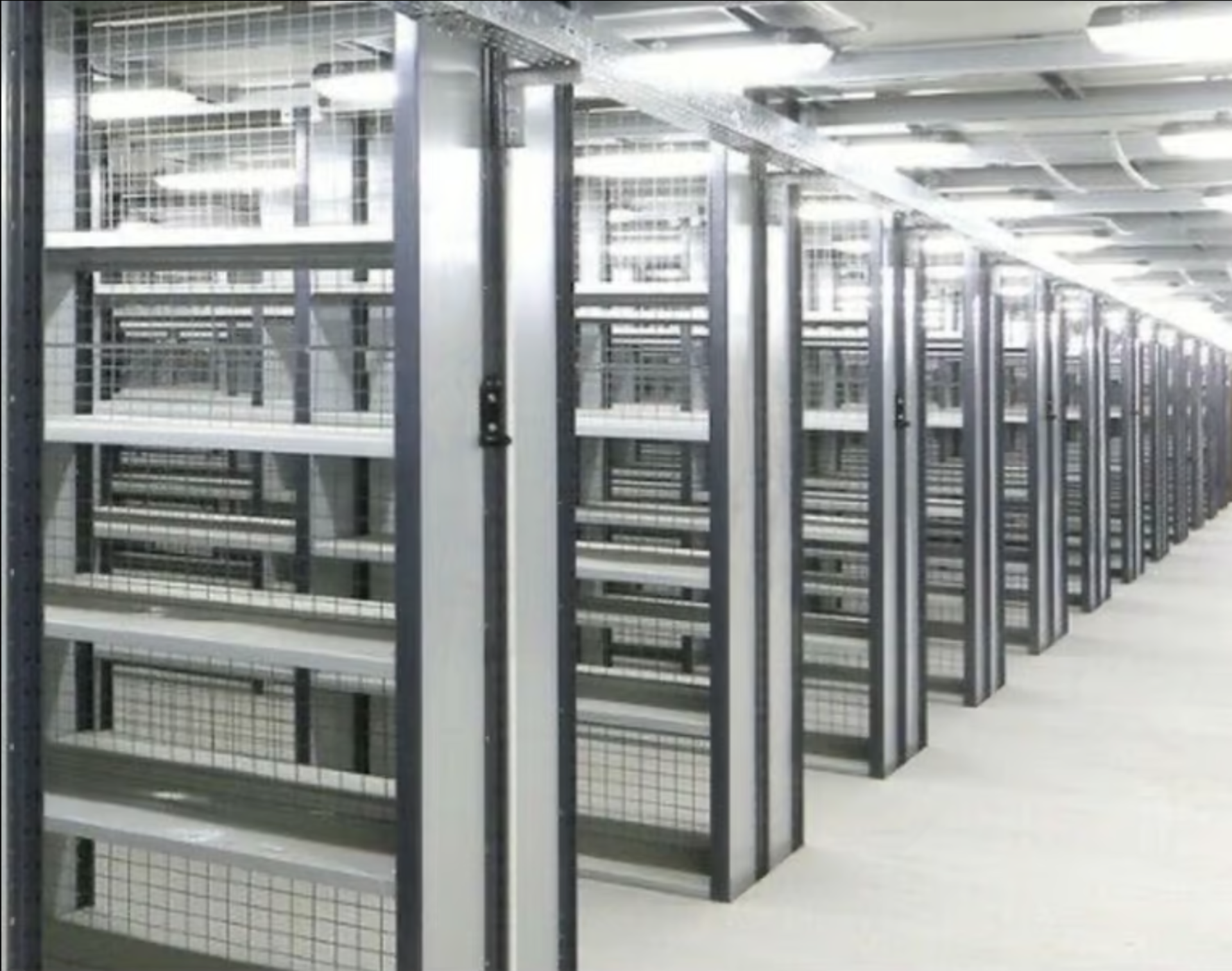 50 Bays Link 51 Shelving - 400mm depth - 1950mm height - 1m length