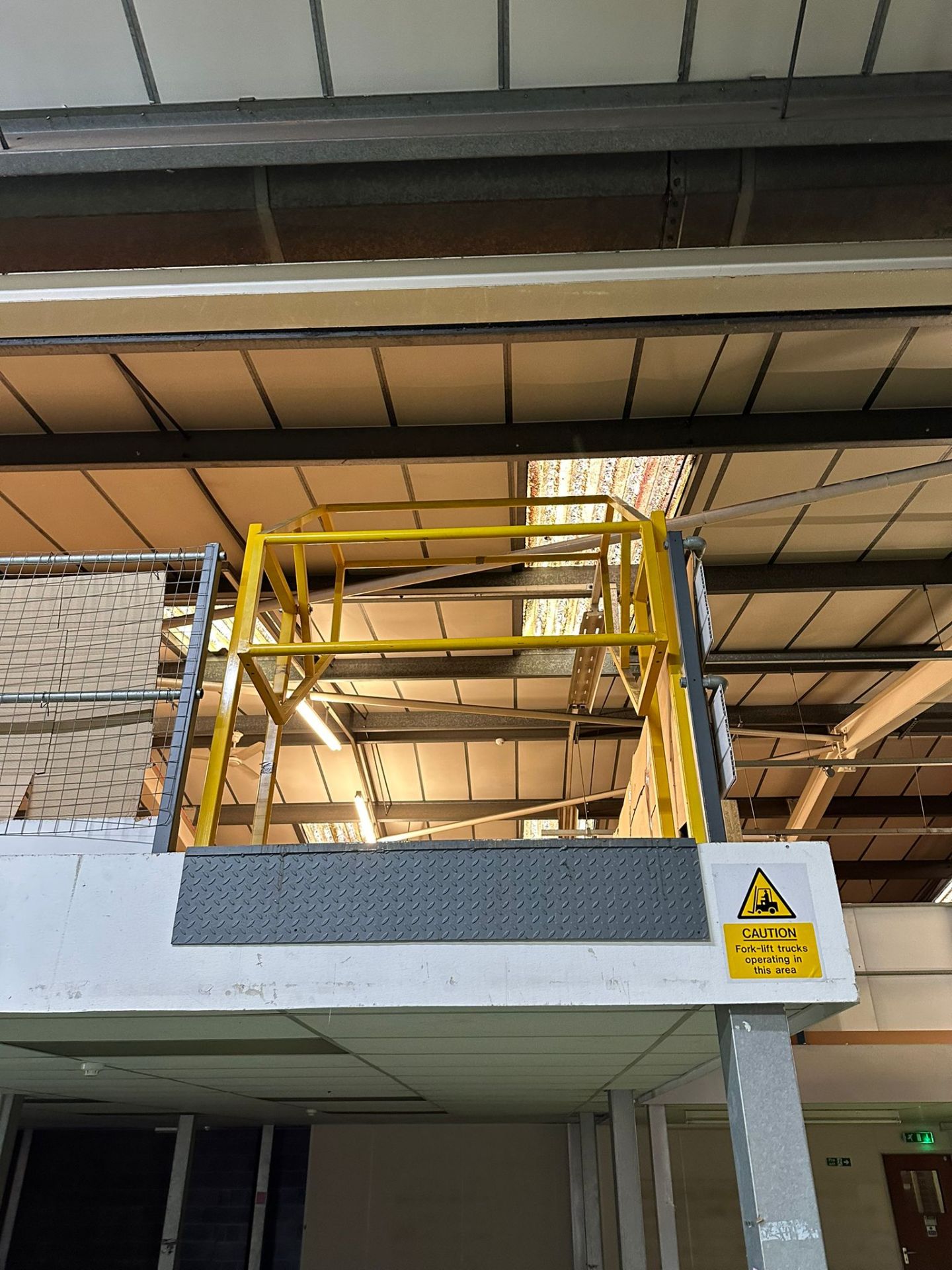 Mezzanine Floor - 498m2 - 2 Staircases, a Pallet Gate & Handrail - Image 5 of 7
