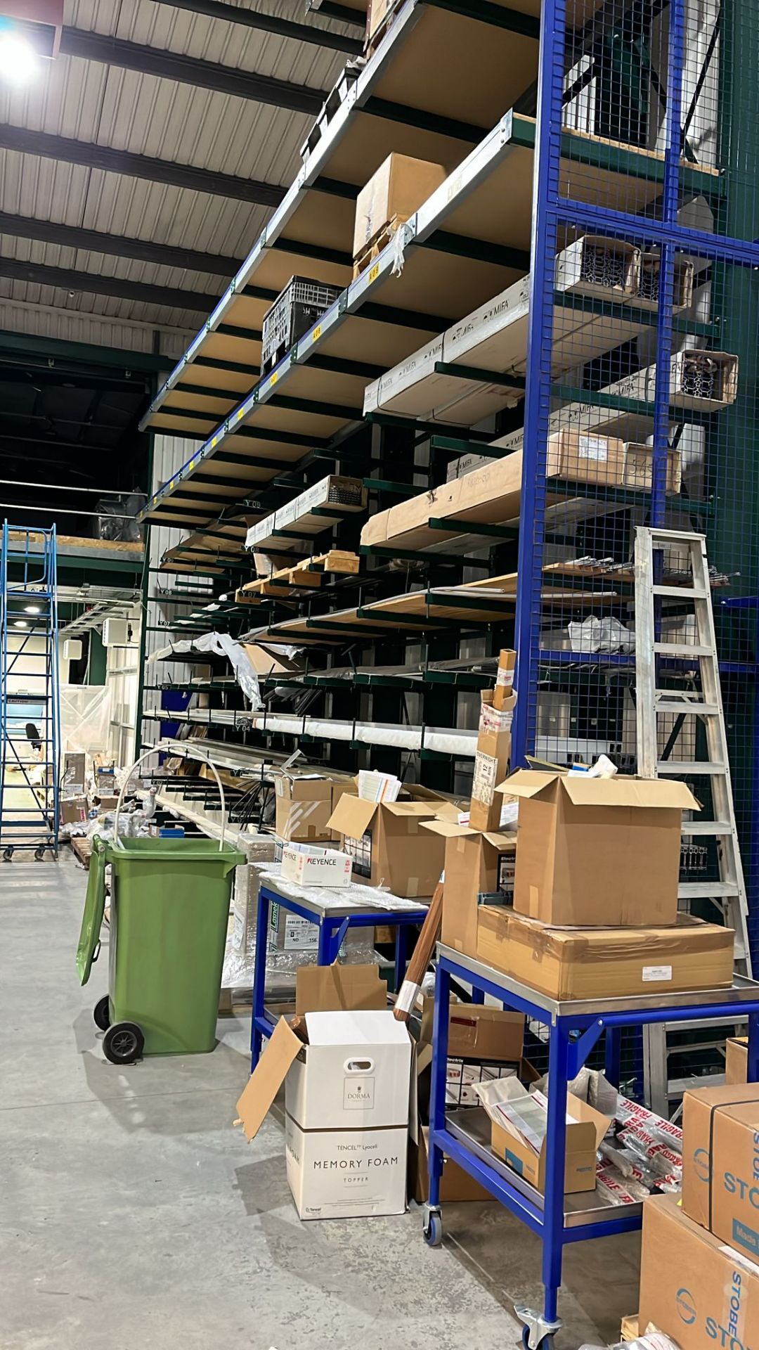 Cantilever Racking - 8m Height - 1.2m Arms - 500kg per arm - Image 2 of 3