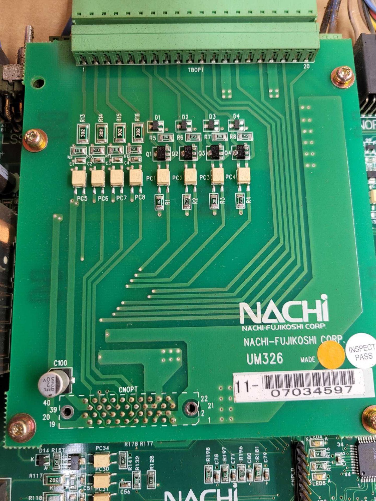 NACHI UM301B with UM326 / PCB Board Card  /  Lot Weight: 1.2 lbs - Image 5 of 7