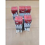 LOT OF 5 ALLEN BRADLEY 100S-C30EJ22BC / Series C Guardmaster Safety Contactor  /  Lot Weight: 6.2 lb