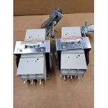 LOT OF 2 ALLEN BRADLEY 140G-H6-C3-C25 / 25 Amp Circuit Breaker with Operating Mechanism  /  Lot Weig