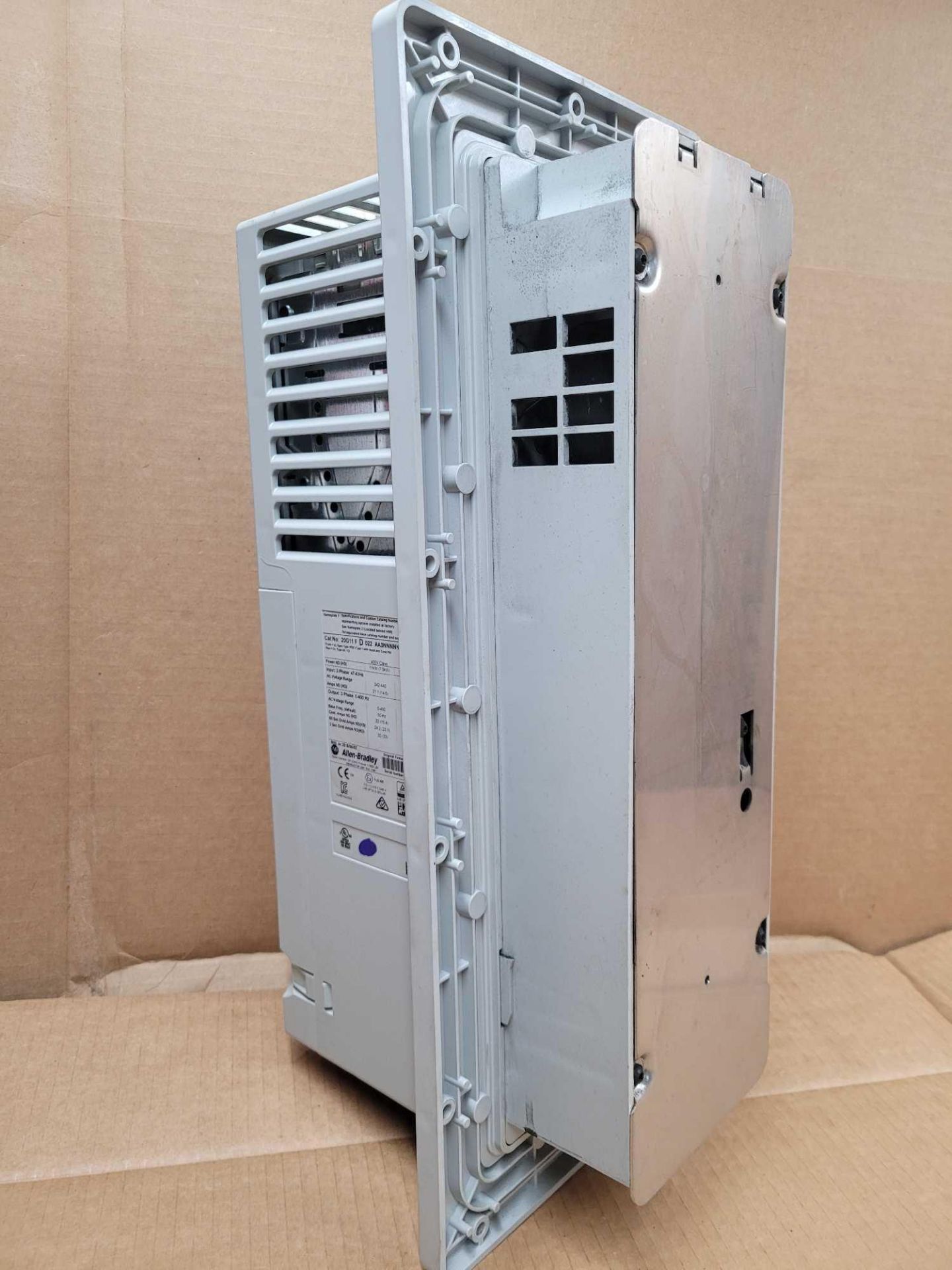 ALLEN BRADLEY 20G11FD022AA0NNNNN / Series A Powerflex 755 AC Drive  /  Lot Weight: 16.8 lbs - Image 4 of 7