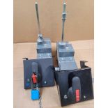 LOT OF 2 ABB T4L250 / Sace Tmax 250 Amp Circuit Breaker with Circuit Breaker Accesory and Handle Att
