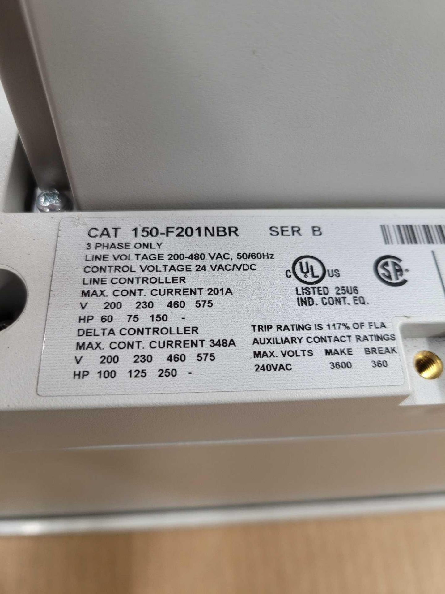 ALLEN BRADLEY 150-F201NBR / Series B SMC-Flex Smart Motor Controller  /  Lot Weight: 63.4 lbs - Image 3 of 8