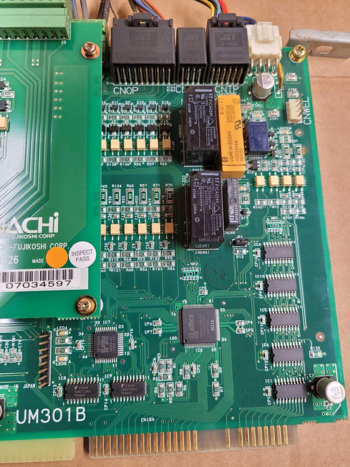 NACHI UM301B with UM326 / PCB Board Card  /  Lot Weight: 1.2 lbs - Image 6 of 7