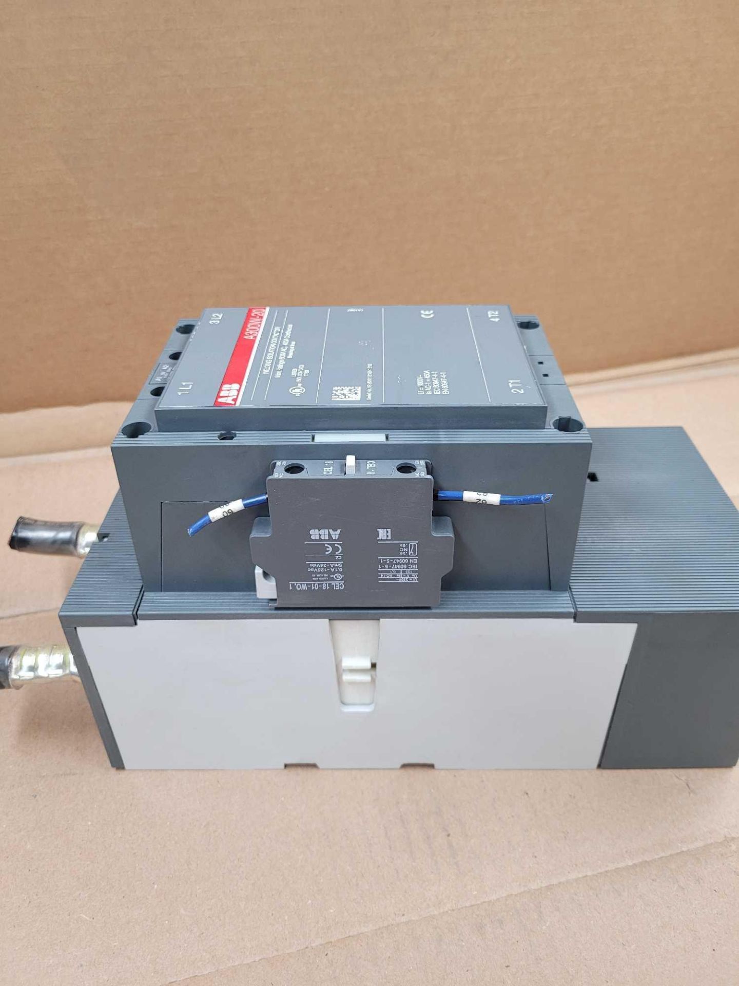 ABB A300W-20 / Welding Isolation Contactor  /  Lot Weight: 13.4 lbs - Image 5 of 5