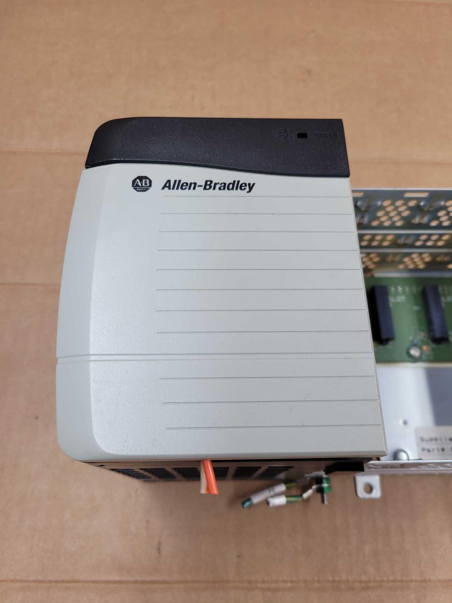 ALLEN BRADLEY 1756-PA75 with 1756-A10 / Series B ControlLogix Power Supply with Series B 10 Slot PLC - Image 3 of 9
