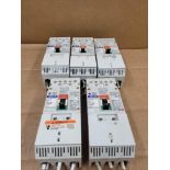 LOT OF 5 ALLEN BRADLEY 140U-H6C3-C30B / 30 Amp Molded Case Circuit Breaker / Lot Weight: 13.0 lbs