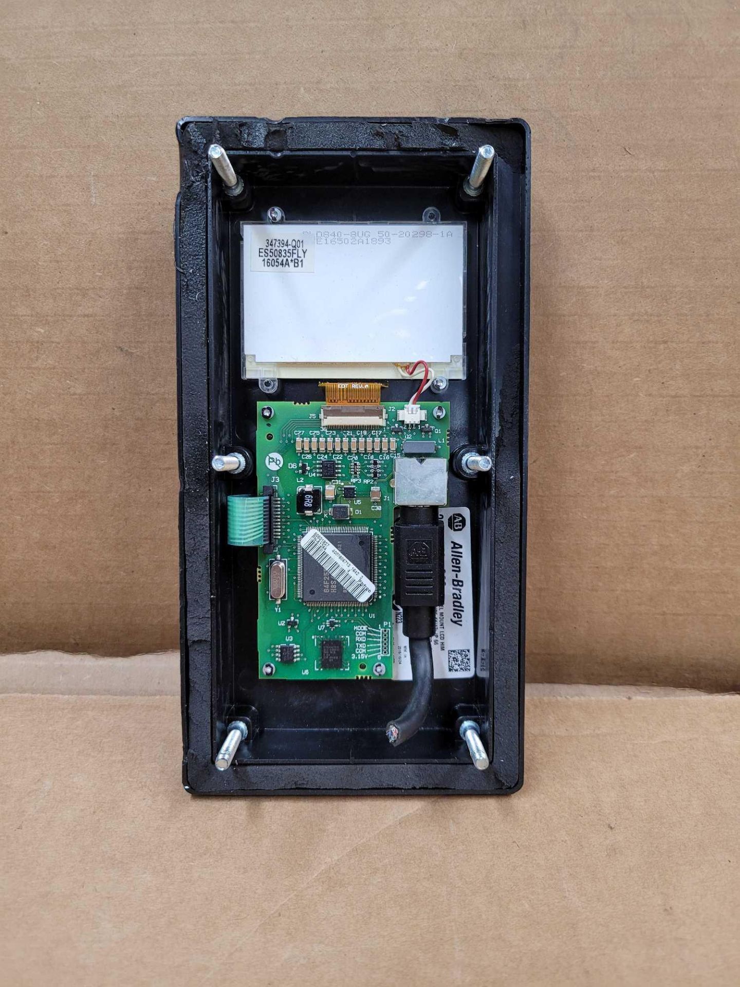 ALLEN BRADLEY 20-HIM-C6S / Series A Panel Mount LCD HIM  /  Lot Weight: 0.4 lbs - Image 2 of 5