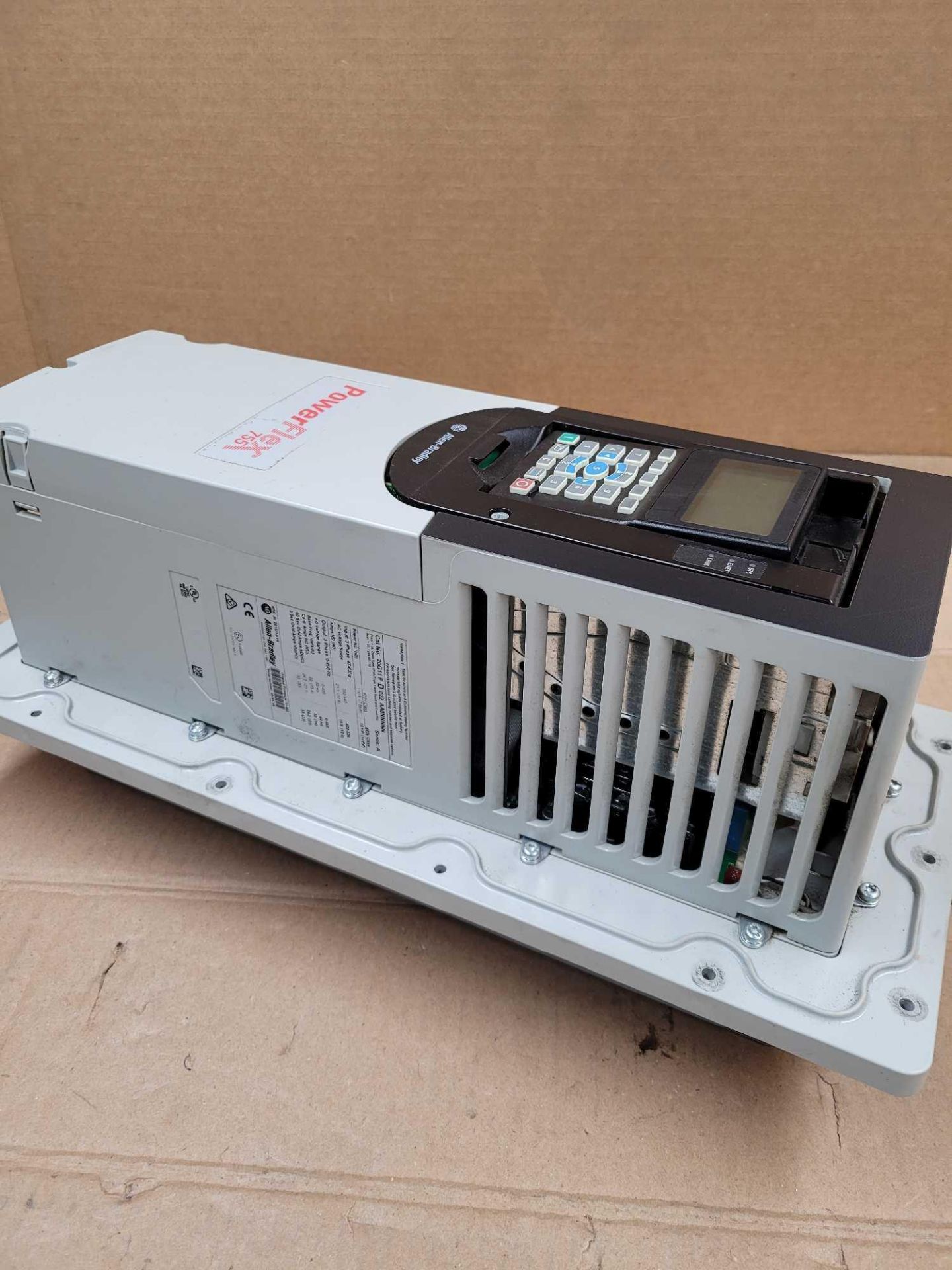 ALLEN BRADLEY 20G11FD022AA0NNNNN / Series A Powerflex 755 AC Drive  /  Lot Weight: 16.8 lbs - Image 4 of 6