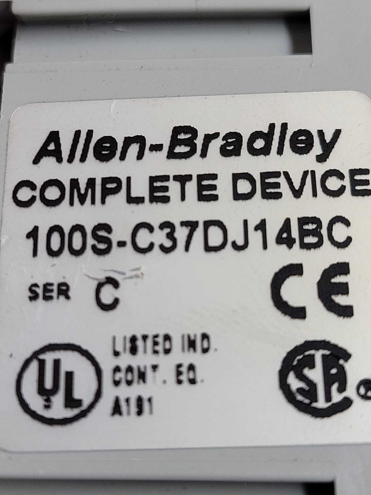 LOT OF 5 ALLEN BRADLEY 100S-C37DJ14BC / Series C Guardmaster Safety Contactor  /  Lot Weight: 10.8 l - Image 5 of 7