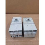 LOT OF 2 ALLEN BRADLEY 140G-H6C3-C25-FB / Series A 25 Amp Circuit Breaker  /  Lot Weight: 8.4 lbs