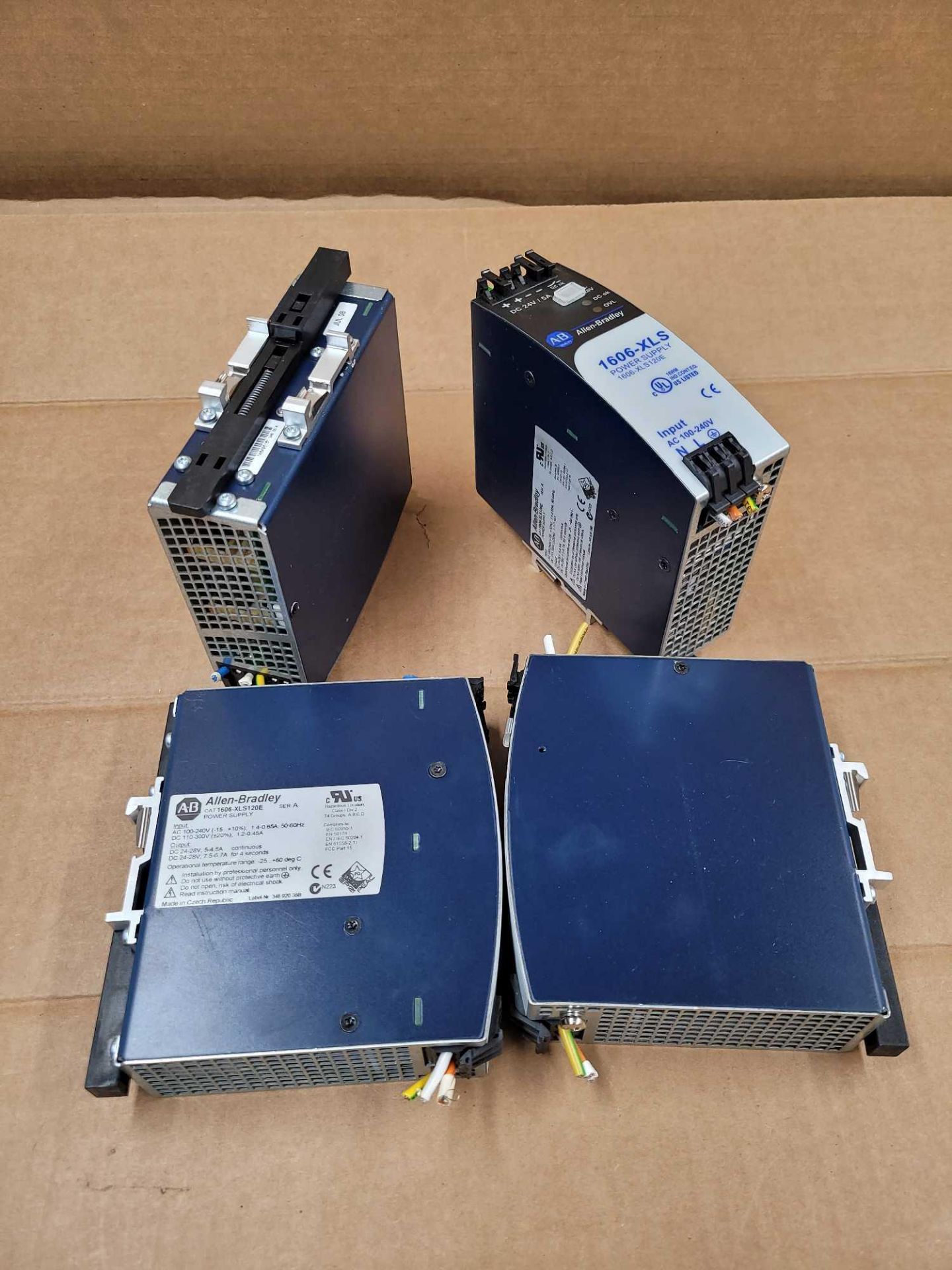 LOT OF 4 ALLEN BRADLEY 1606-XLS120E / Series A Power Supply  /  Lot Weight: 5.6 lbs - Image 7 of 7