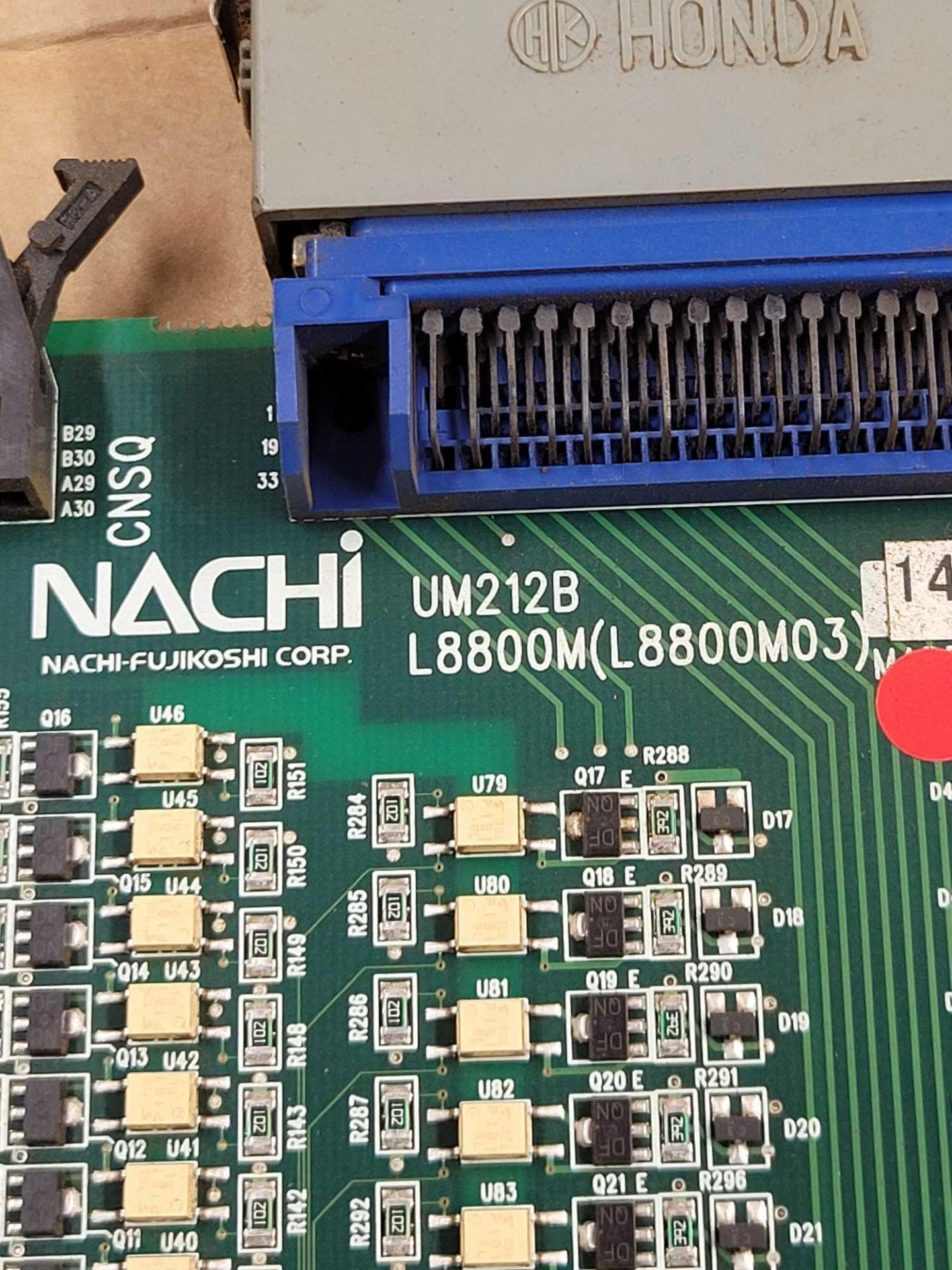 NACHI L8800M (L8800M03) / PCB Board Card  /  Lot Weight: 0.8 lbs - Image 3 of 5