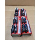 LOT OF 4 ALLEN BRADLEY 1791DS-IB8XOB8 / Series A Devicenet Combination I/O Module  /  Lot Weight: 3.