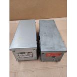 LOT OF 2 POWEROHM PF40R400W-W / Braking Resistor  /  Lot Weight: 12.8 lbs