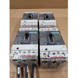 LOT OF 4 SIEMENS HDX3B100 / 100 Amp Circuit Breaker  /  Lot Weight: 19.2 lbs