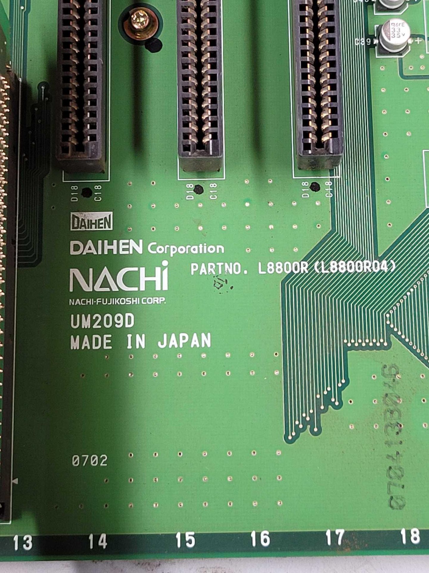 NACHI L8800R (L8800R04) / PCB Board Card with Chassis  /  5.2 lbs - Image 3 of 6