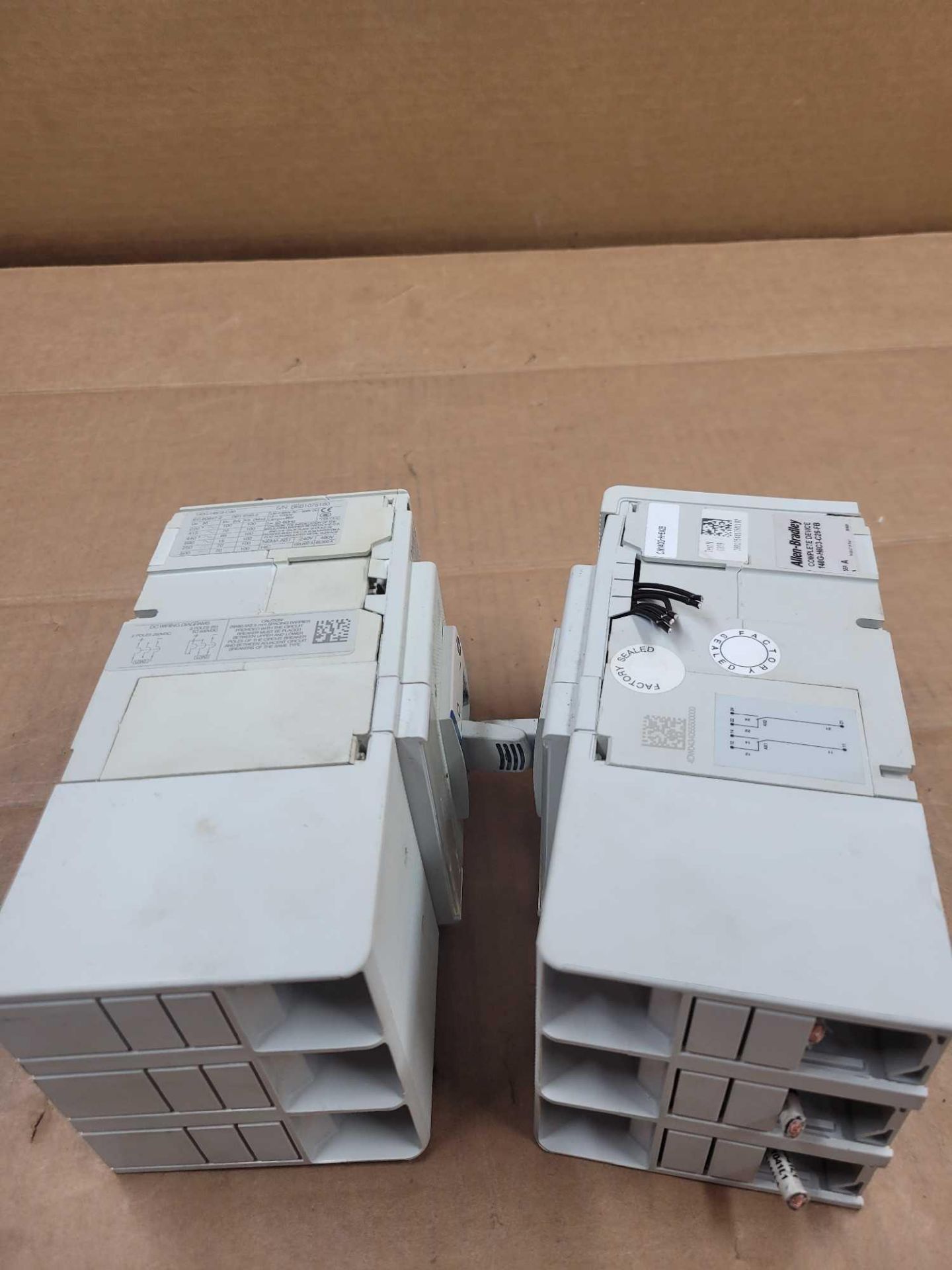 LOT OF 2 ALLEN BRADLEY 140G-H6C3-C25-FB / Series A 25 Amp Circuit Breaker  /  Lot Weight: 8.4 lbs - Image 8 of 9