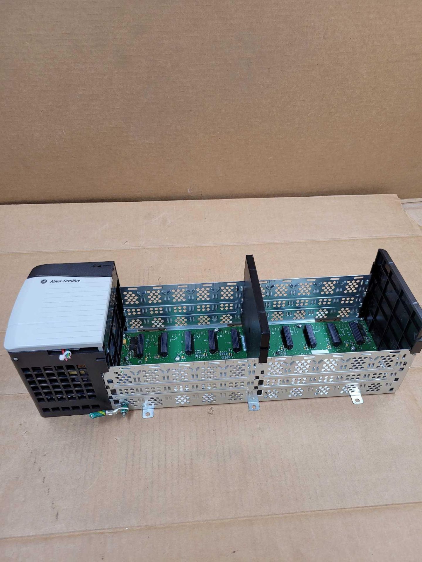 ALLEN BRADLEY 1756-PA75 with 1756-A10 / Series B ControlLogix Power Supply with Series B 10 Slot PLC