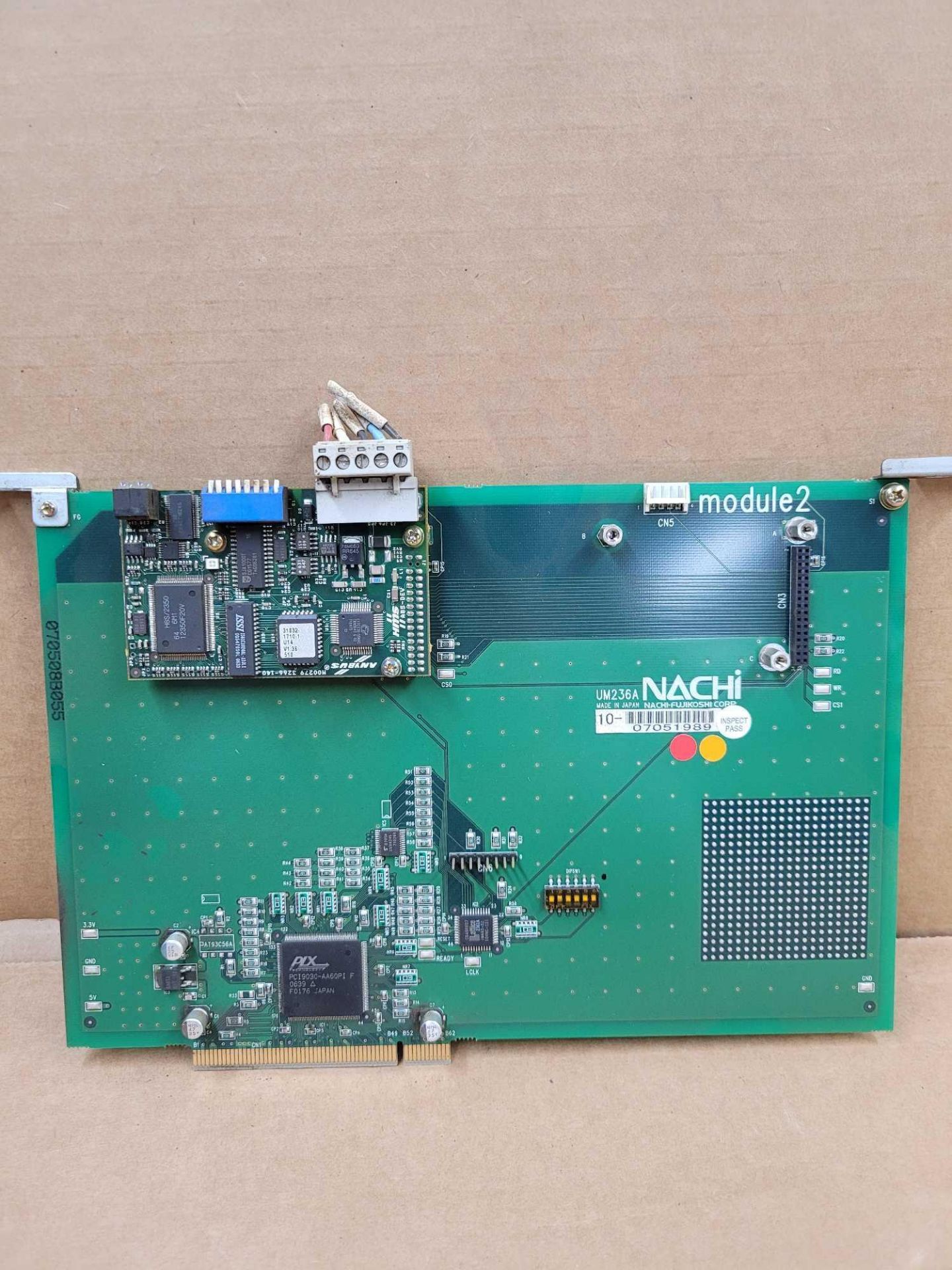 NACHI UM236A / PCB Board Card  /  Lot Weight: 0.6 lbs
