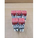 LOT OF 5 ALLEN BRADLEY 100S-C30EJ22BC / Series C Guardmaster Safety Contactor  /  Lot Weight: 6.2 lb