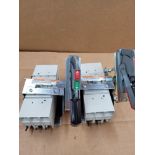 LOT OF 2 ALLEN BRADLEY 140G-H6C3-C25 / 25 Amp Circuit Breaker with Operating Mechanism  /  Lot Weigh