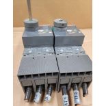 LOT OF 2 ABB T4L250 / Sace Tmax 250 Amp Circuit Breaker with Circuit Breaker Accessory  /  Lot Weigh