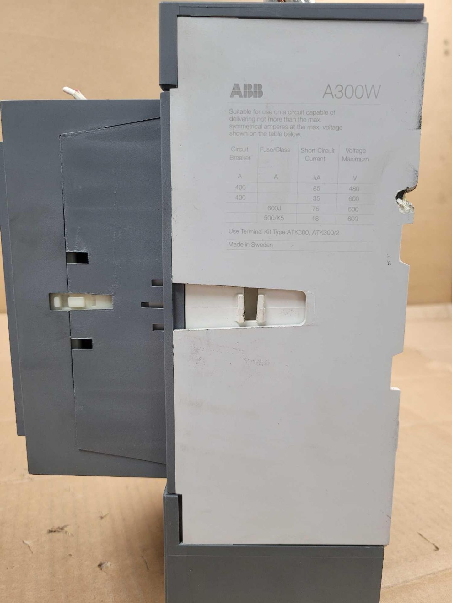 ABB A300W-20 / Welding Isolation Contactor  /  Lot Weight: 14.0 lbs - Image 4 of 7