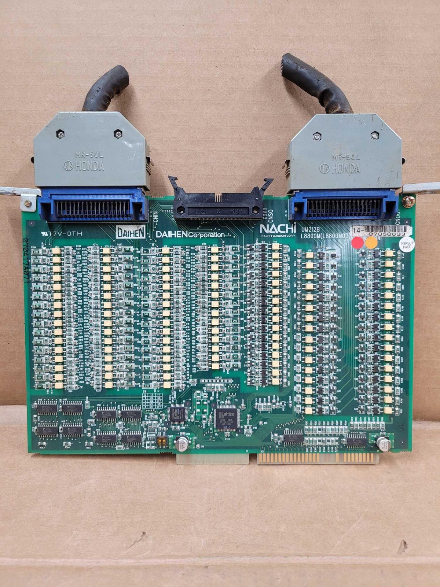 NACHI L8800M (L8800M03) / PCB Board Card  /  Lot Weight: 0.8 lbs