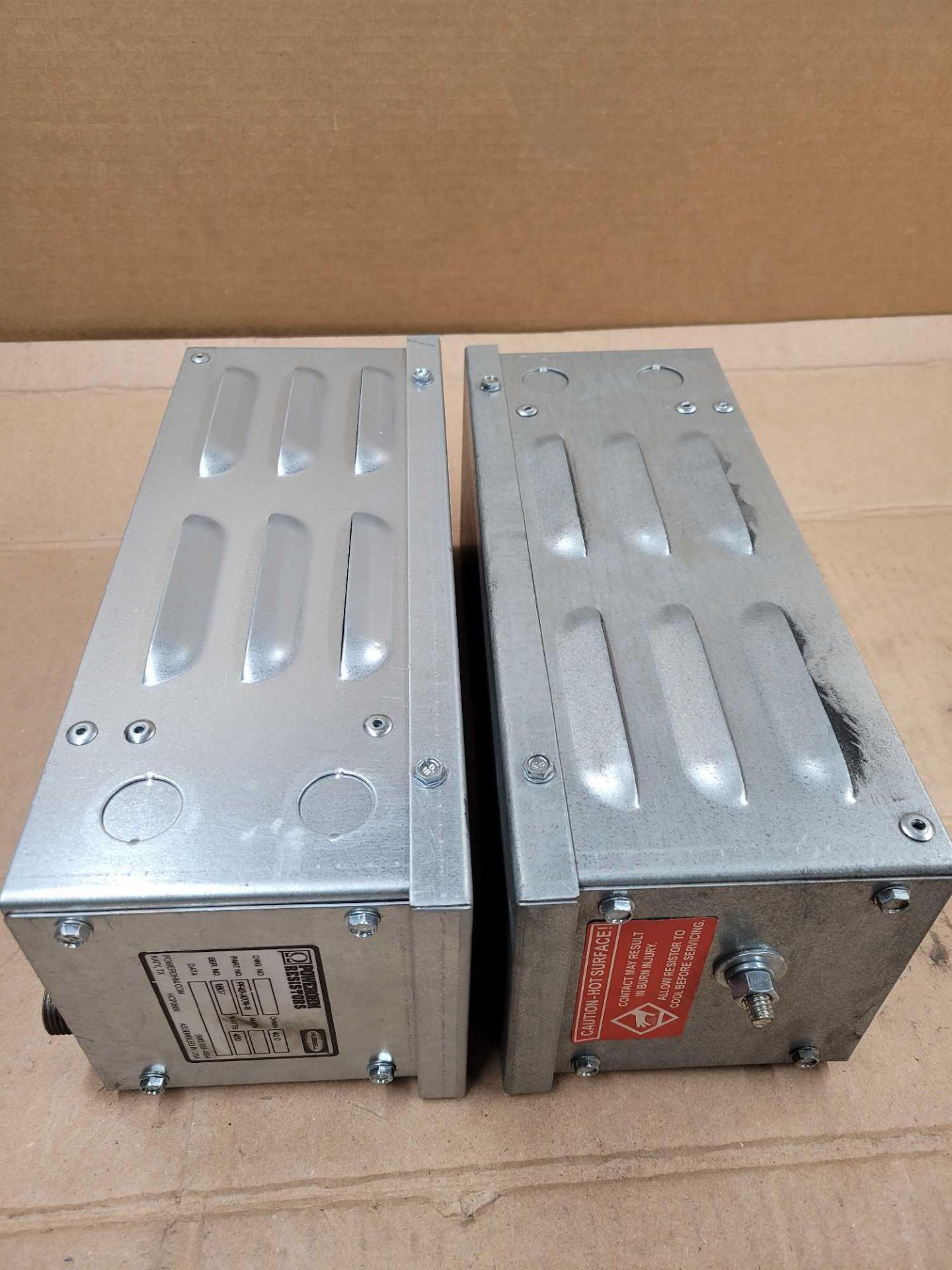 LOT OF 2 POWEROHM PF40R400W-W / Braking Resistor  /  Lot Weight: 12.8 lbs - Image 4 of 4