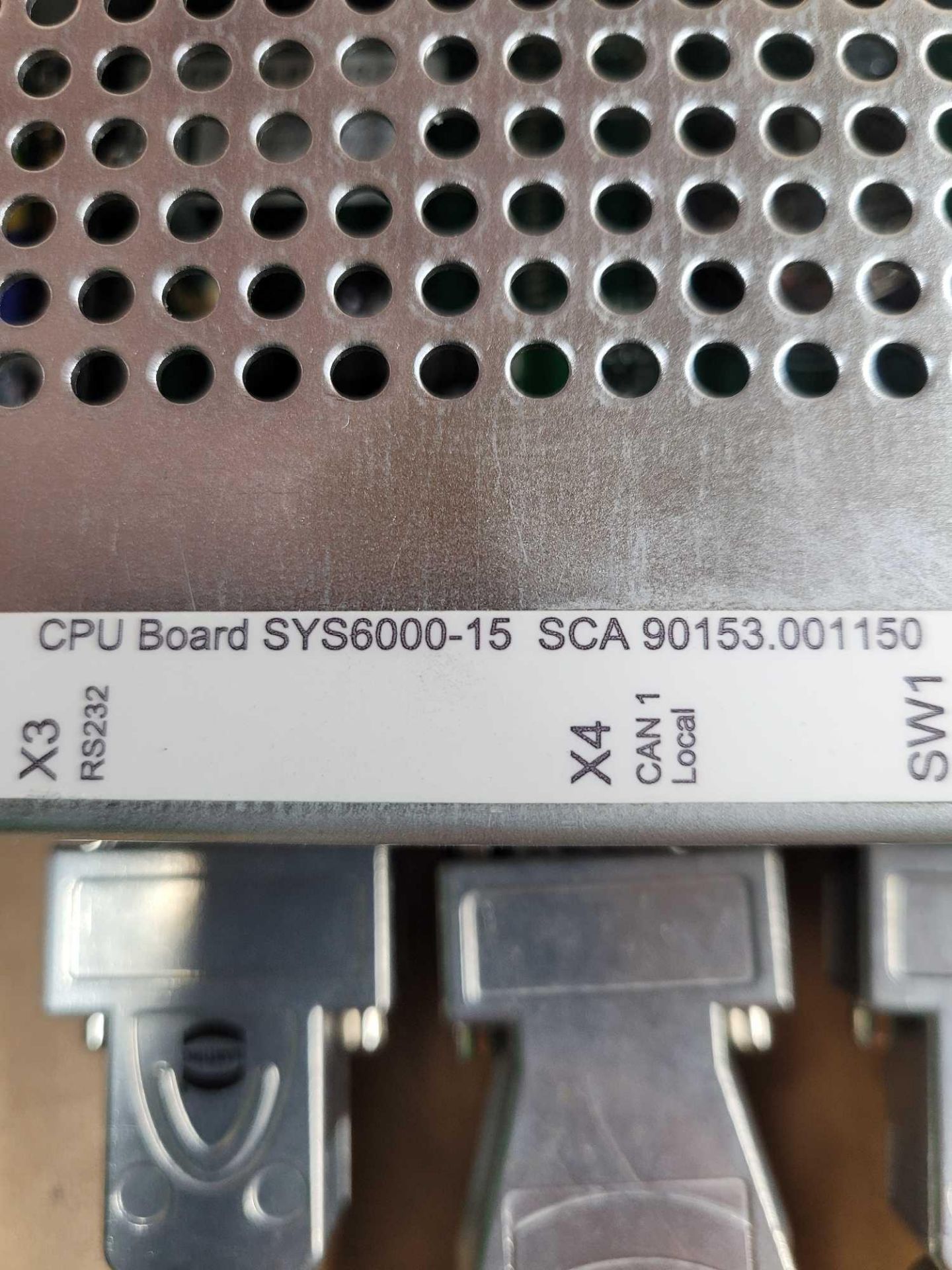 SCA 90153.001150 / SYS 6000-15 CPU Board HMS AB4582  /  Lot Weight: 2.4 lbs - Image 3 of 6