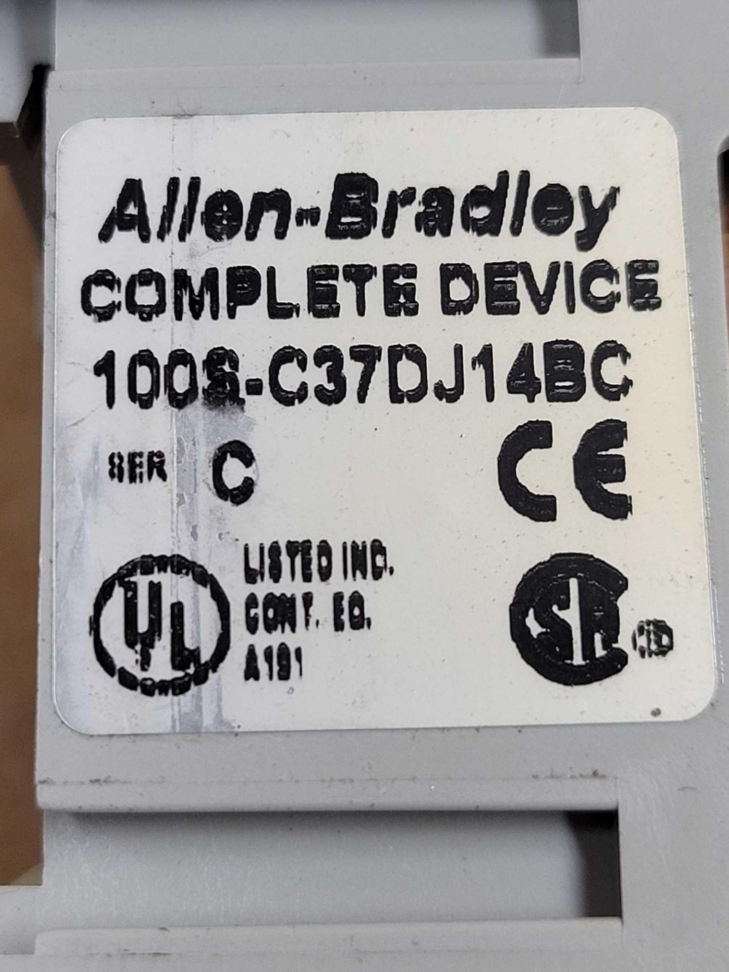 LOT OF 5 ALLEN BRADLEY 100S-C37DJ14BC / Series C Guardmaster Safety Contactor  /  Lot Weight: 10.6 l - Image 2 of 7