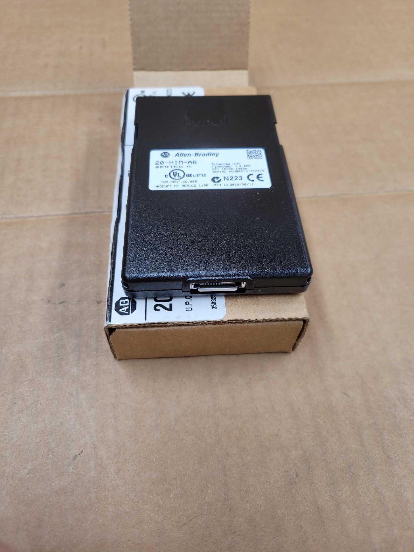 ALLEN BRADLEY 20-HIM-A6 / Series A Human-Machine Interface Module  /  Lot Weight: 0.2 lbs - Image 2 of 4